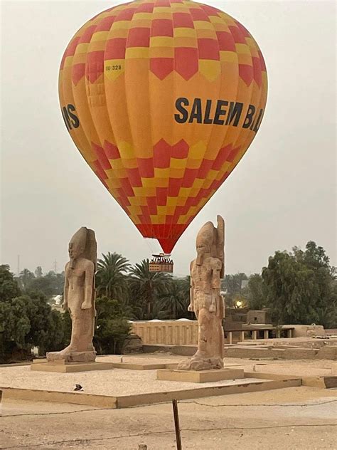 Discover Luxor's Skyline Treasures with Hot Air Balloon Rides